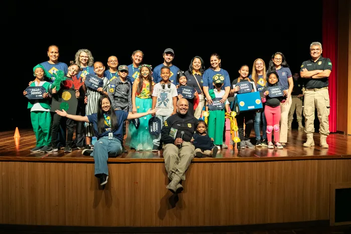 Crianças de Cuiabá são protagonistas em peça de teatro voltada à conscientização no trânsito