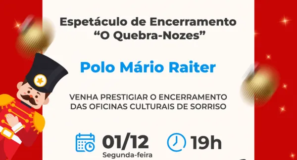Oficinas culturais de 2025 em Sorriso chegam ao fim com séries de apresentações